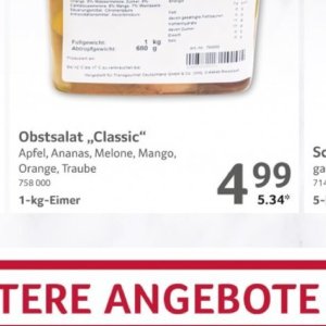 Mango bei Selgros