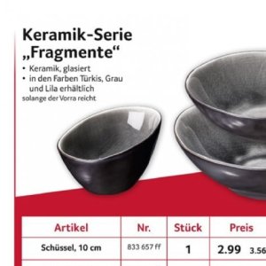 Keramik bei Selgros