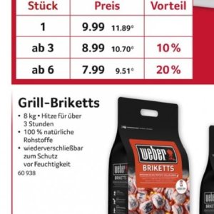 Grill briketts bei Selgros