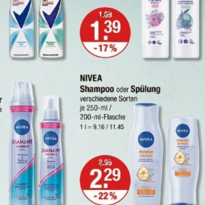 Shampoo nivea  bei V-Markt