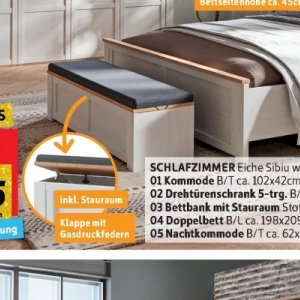 Schlafzimmer bei Sconto