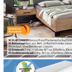 Schlafzimmer bei Sconto