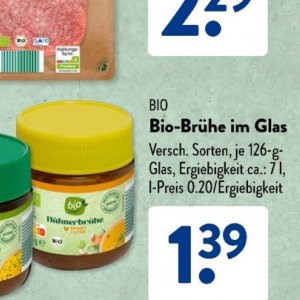 Glas bei Aldi SÜD