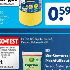 Paprika bei Aldi SÜD