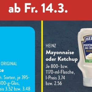 Mayonnaise bei Aldi SÜD