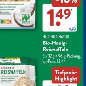 Reiswaffeln bei Aldi SÜD