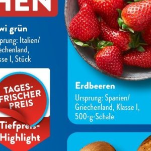 Erdbeeren bei Aldi SÜD