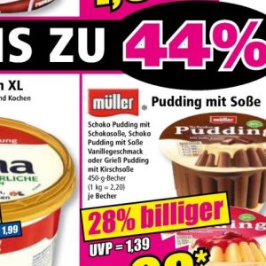 Pudding bei Norma