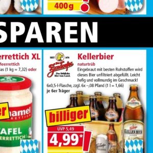 Bier bei Norma