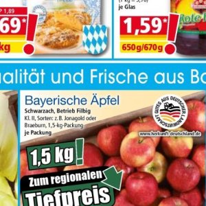 Äpfel bei Norma