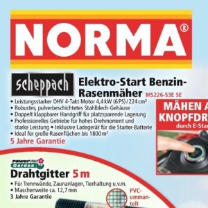 Rasenmäher bei Norma