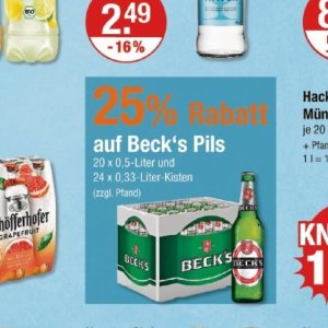 Bier bei V-Markt