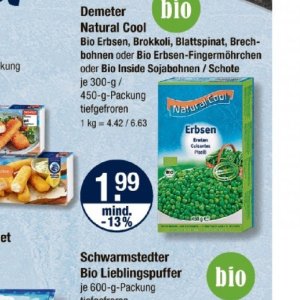 Erbsen bei V-Markt