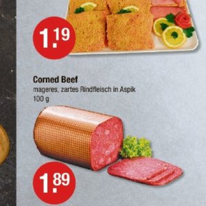 Rindfleisch bei V-Markt