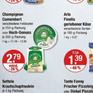 Snacks bei V-Markt