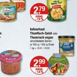 Thunfisch bei V-Markt