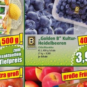 Heidelbeeren bei Norma