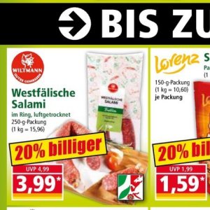 Salami bei Norma