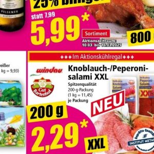 Salami bei Norma