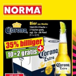 Bier bei Norma