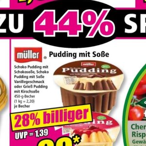 Pudding bei Norma