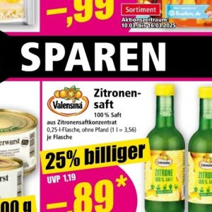 Säfte bei Norma