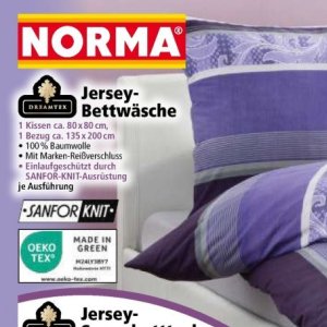 Bettwäsche bei Norma