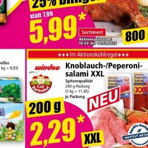 Salami bei Norma