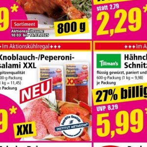 Salami bei Norma