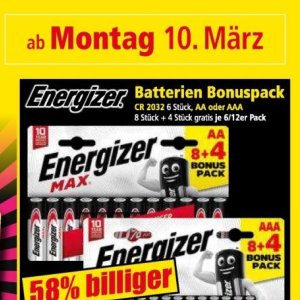 Batterien bei Norma