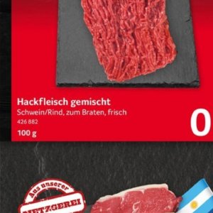 Hackfleisch bei Selgros