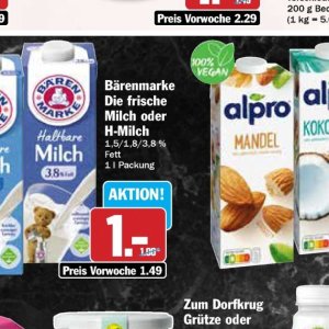 Milch bärenmarke bärenmarke bei Hit