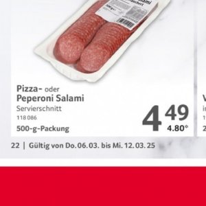 Salami bei Selgros