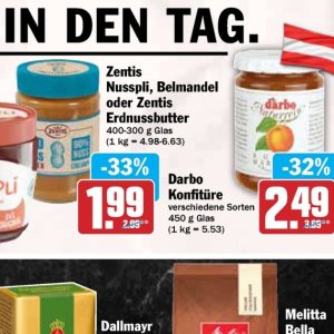 Erdnussbutter bei Hit