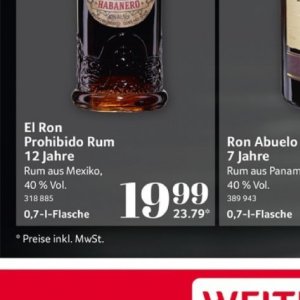 Rum bei Selgros