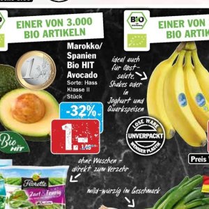 Avocado bei Hit