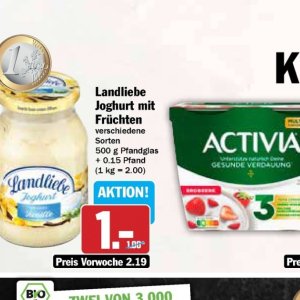 Joghurt bei Hit