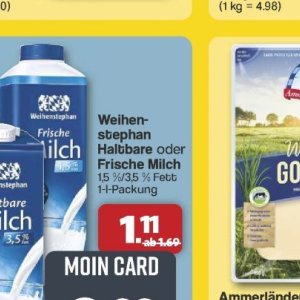 Milch danone  bei Famila Nord West