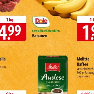 Bananen bei Famila Nord Ost