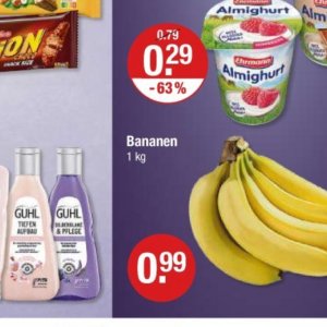 Bananen bei V-Markt