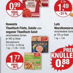 Thunfisch bei V-Markt