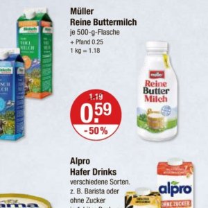 Butter bei V-Markt