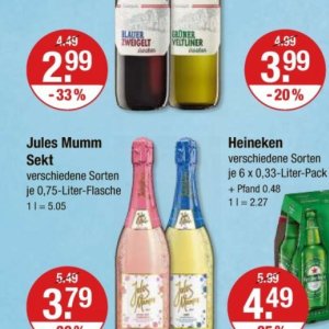 Mumm bei V-Markt