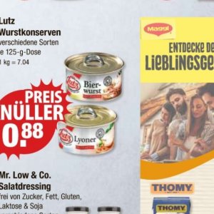 Wurst bei V-Markt