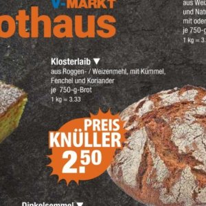 Brot bei V-Markt