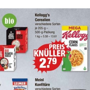 Kellogg's bei V-Markt