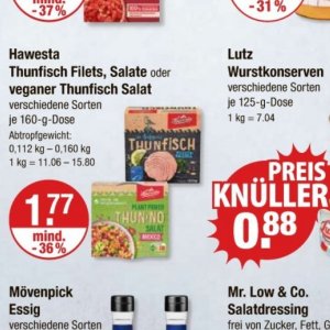 Thunfisch bei V-Markt