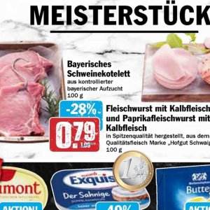 Schweinekotelett bei AEZ