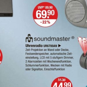  soundmaster bei V-Markt