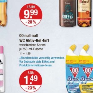 Gel bei V-Markt